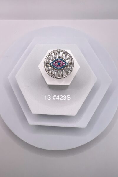 Pierścionek boho oko