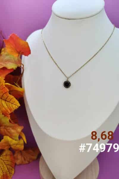 Naszyjnik elegancka moneta