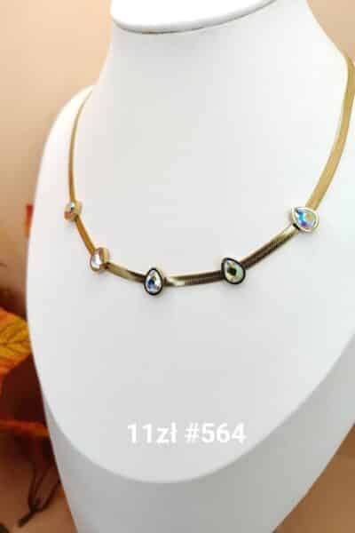 Naszyjnik holo łezki