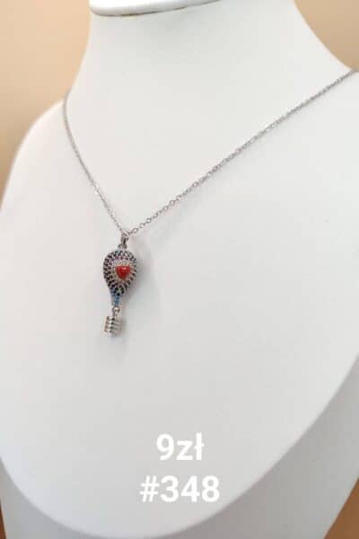 Celebrytka balon srebrny