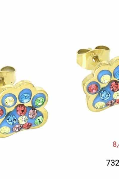 Kolczyki kocie łapki