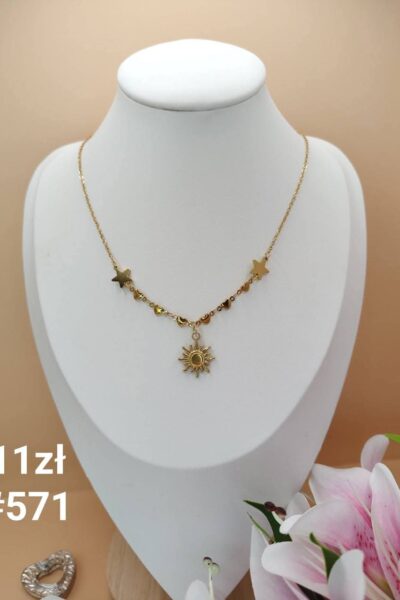 Celebrytka słoneczko gwiazdki